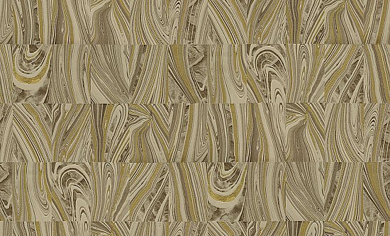 Boulders Brown Glitter Marble Wallpaper