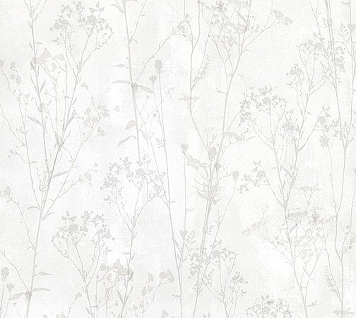 Cordelia Off-White Floral Silhouettes Wallpaper