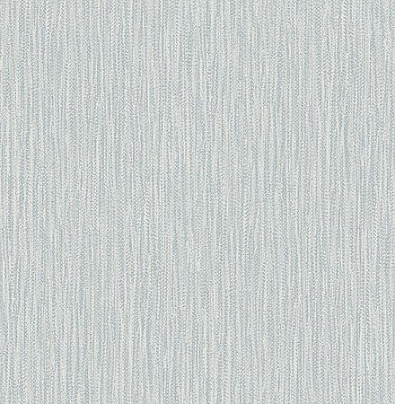 Raffia Light Blue Faux Grasscloth Wallpaper
