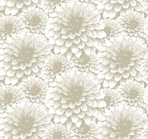 Umbra Beige Floral Wallpaper