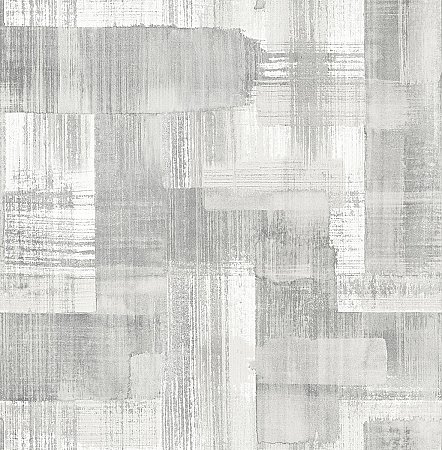 Trosa Grey Brushstroke Wallpaper