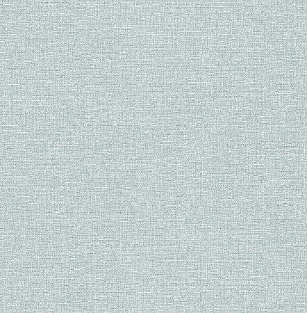 Asa Teal Linen Texture Wallpaper