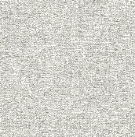Asa Grey Linen Texture Wallpaper
