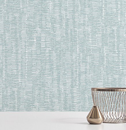 Hanko Light Blue Abstract Texture Wallpaper