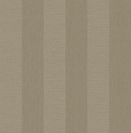 Intrepid Taupe Textured Stripe Wallpaper