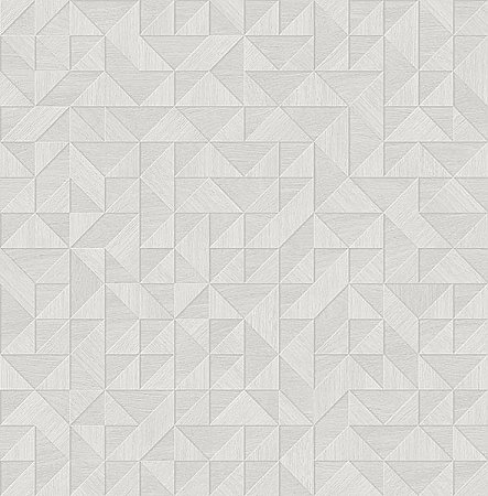 Gallerie Light Grey Triangle Geometric Wallpaper