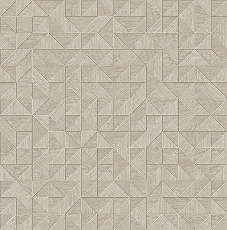 Gallerie Grey Triangle Geometric Wallpaper