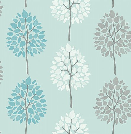 Alder Blue Tree Wallpaper
