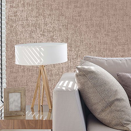 Asher Rose Gold Distressed Wallpaper