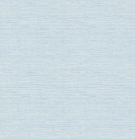 Agave Bliss Sky Blue Faux Grasscloth Wallpaper
