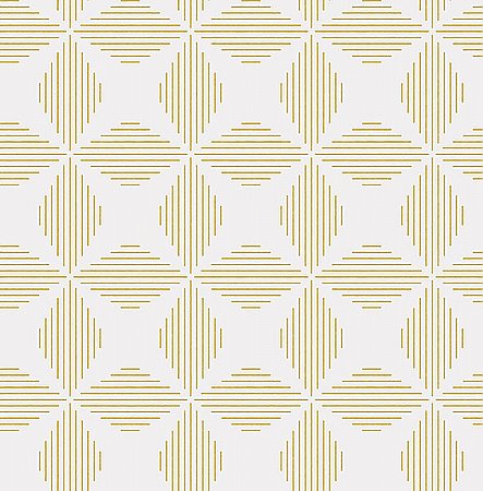 Telestar Yellow Geometric Wallpaper