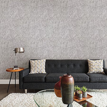 Verona Light Grey Patina Texture Wallpaper