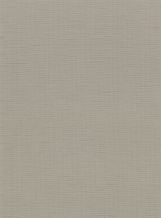 Chorus Taupe Faux Grasscloth Wallpaper