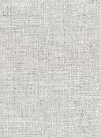 Montgomery Light Grey Faux Grasscloth Wallpaper