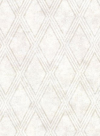 Dartmouth Cream Faux Plaster Geometric Wallpaper