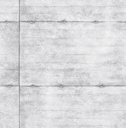 Reuther Light Grey Smooth Concrete Wallpaper