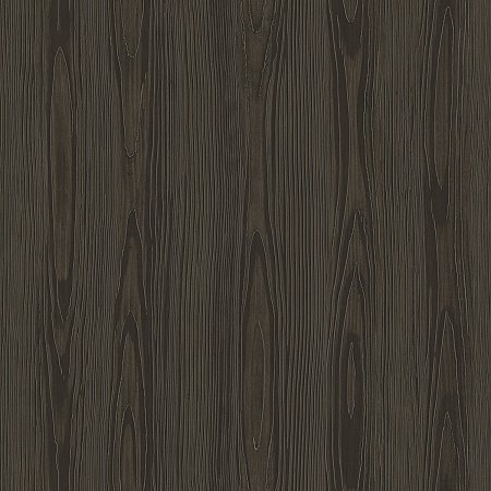 Tanice Dark Brown Faux Wood Texture Wallpaper