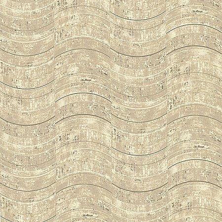 Hydra Taupe Geometric Wallpaper