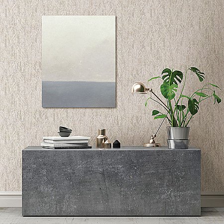 Luster White Distressed Texture Wallpaper