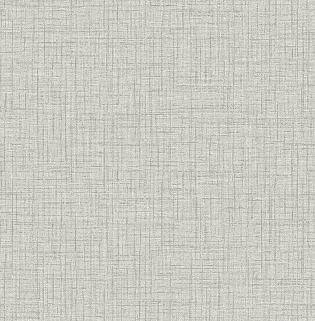 Jocelyn Grey Faux Fabric Wallpaper