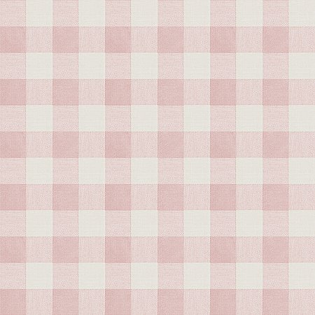 Claire Pink Gingham Wallpaper