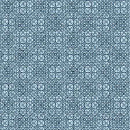 Crosby Blue Floral Wallpaper