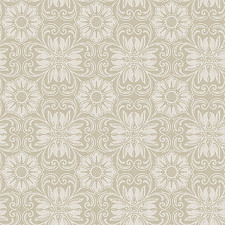 Hessle Taupe Floral Wallpaper