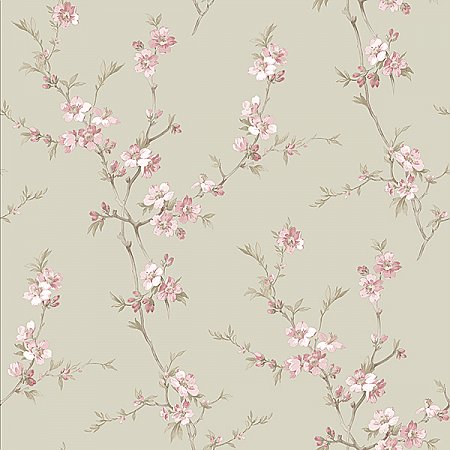 Cherry Blossom Pink Trail Wallpaper