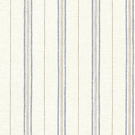 Catals Navy Grain Stripe Wallpaper