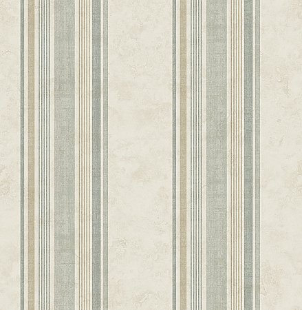 Hamilton Green Stripe Wallpaper