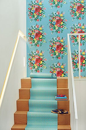 Ayaanle Ocean Dutch Painters Floral Wallpaper