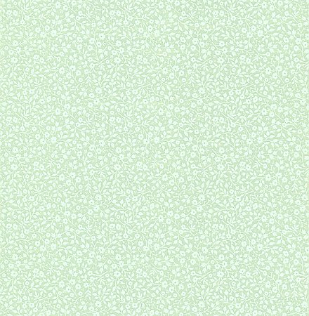 Gretel Mint Floral Meadow Wallpaper