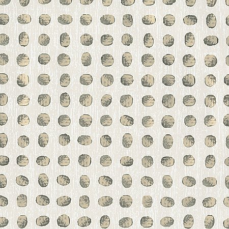 Dee Cream Metallic Dot Wallpaper