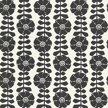 Obliquity Champagne Floral Wallpaper