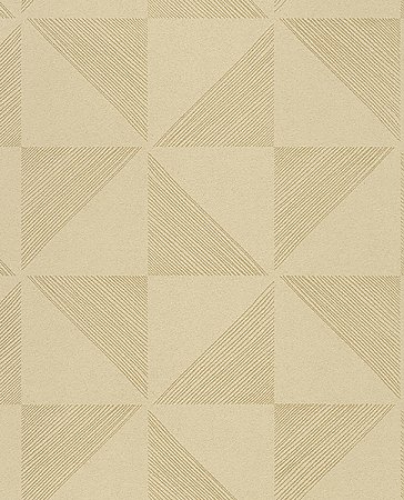 Mont Gold Geometric Wallpaper