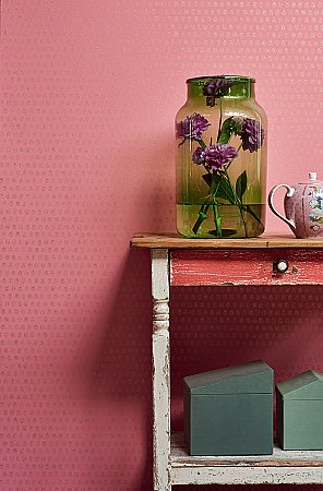 Flikker Pink Beetle Wallpaper