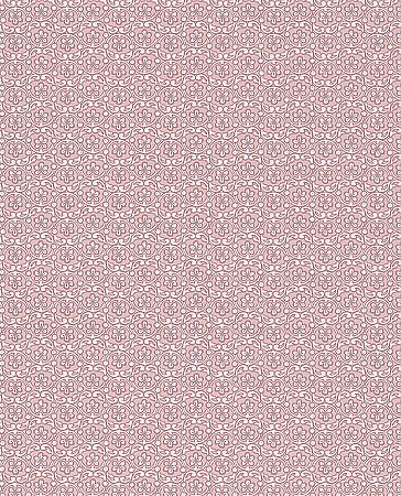 Lotte Rose Floral Geometric Wallpaper