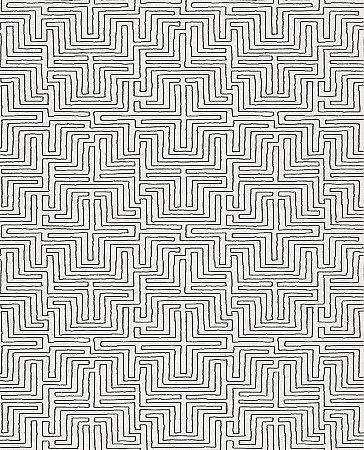 Kairo Cream Geometric Wallpaper