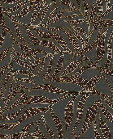 Montrose Multicolor Leaves Wallpaper