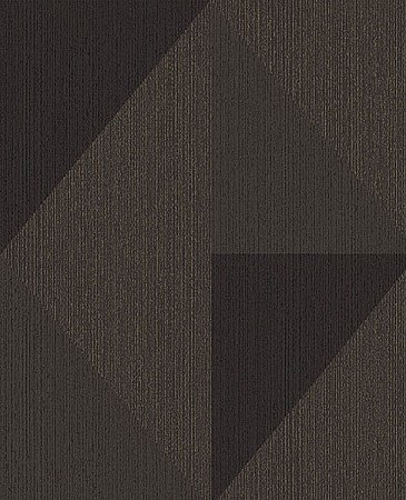 Diamond Bronze Tri-Tone Geometric Wallpaper