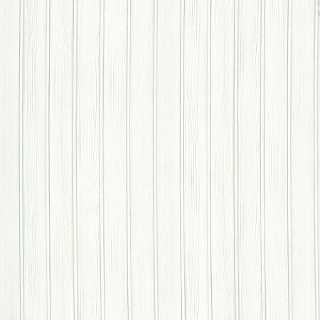 Silva White Wood Panelling Wallpaper