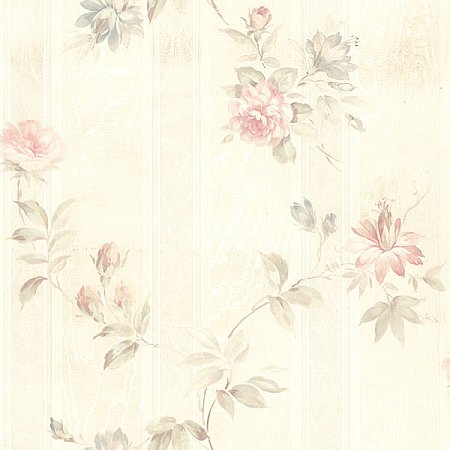 Ivanna Pastel Floral Texture Wallpaper