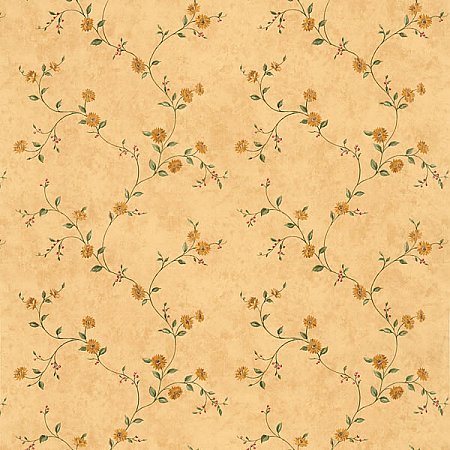Maisy Beige Floral Trail Wallpaper