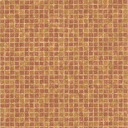 Corfu Tawny Tiles Wallpaper
