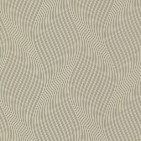 Zenia Gold Small Ogee Wave Wallpaper