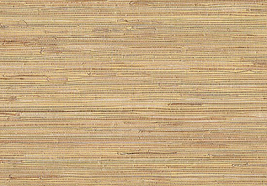 Mayu Taupe Grasscloth Wallpaper