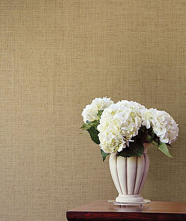 Xia Beige Grasscloth Wallpaper
