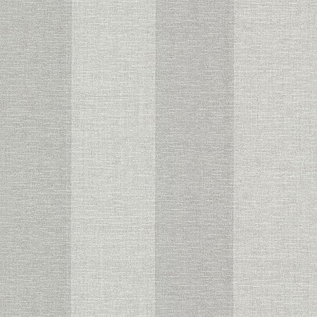 Amalfi Silver Linen Stripe Wallpaper