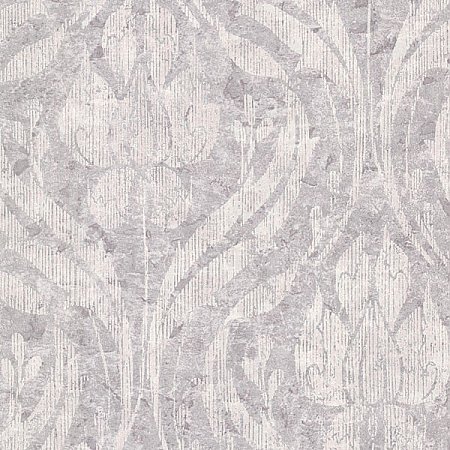 Carrara Lavender Textured Damask Wallpaper