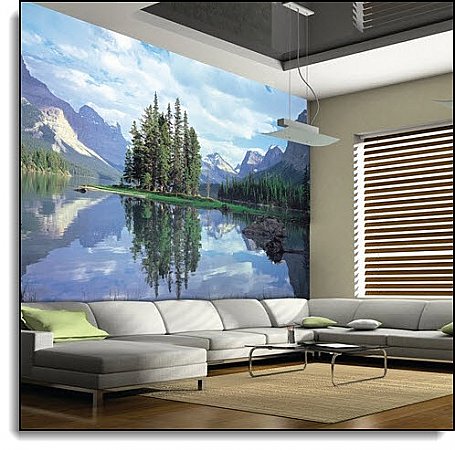 Reflections Mural 1802 DS8002 roomsetting